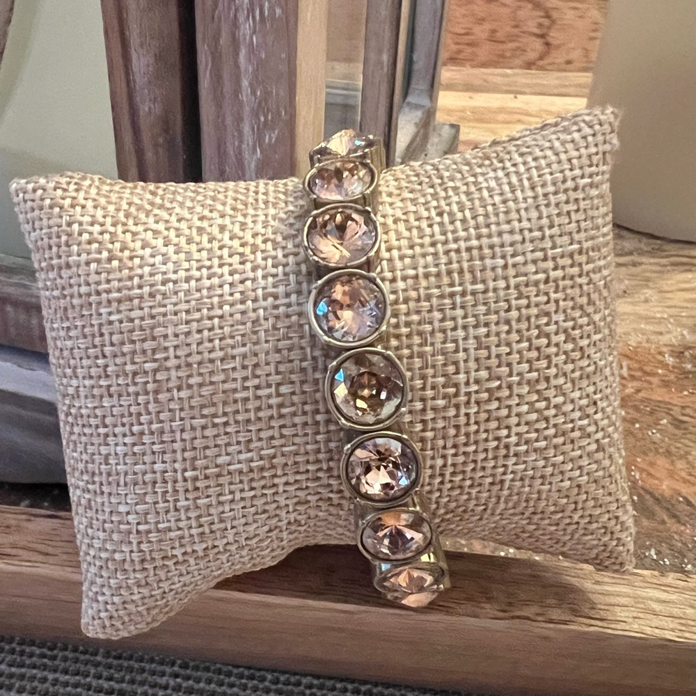 Stella & Dot Vida Stretch Bracelet in Champagne